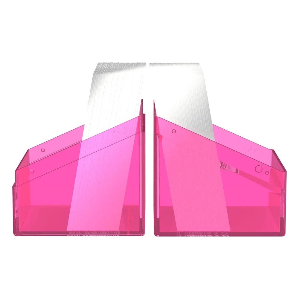 Ultimate Guard Boulder 100+ Clear (76 x 75 x 98.5 mm) - Rhodonite